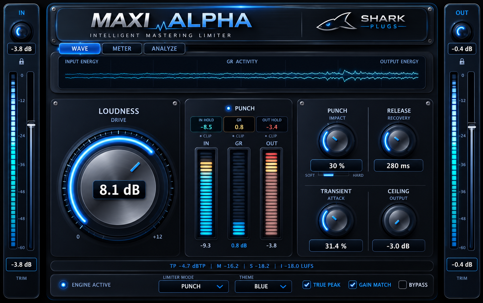 MAXI Alpha interface