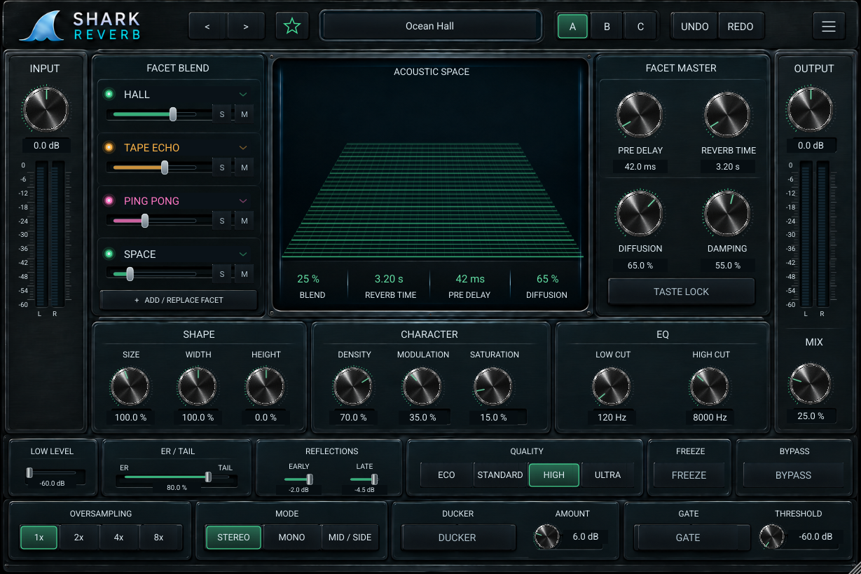 SHARK REVERB product artwork